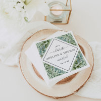 Elegant Eukalyptus Geometric Greenerity Wedding