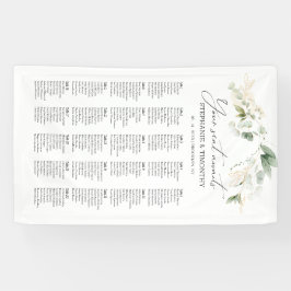 Elegant Eukalyptus Greenerity Hochzeit Banner