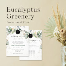 Elegant Eukalyptus Greenery Botanische Werbung