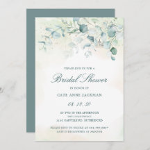 Elegant Eukalyptus Greenery Brautparty