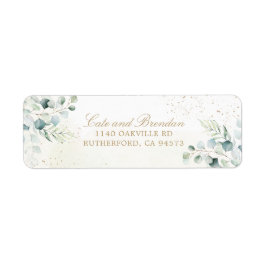 Elegant Eukalyptus Greenery Gold Wedding