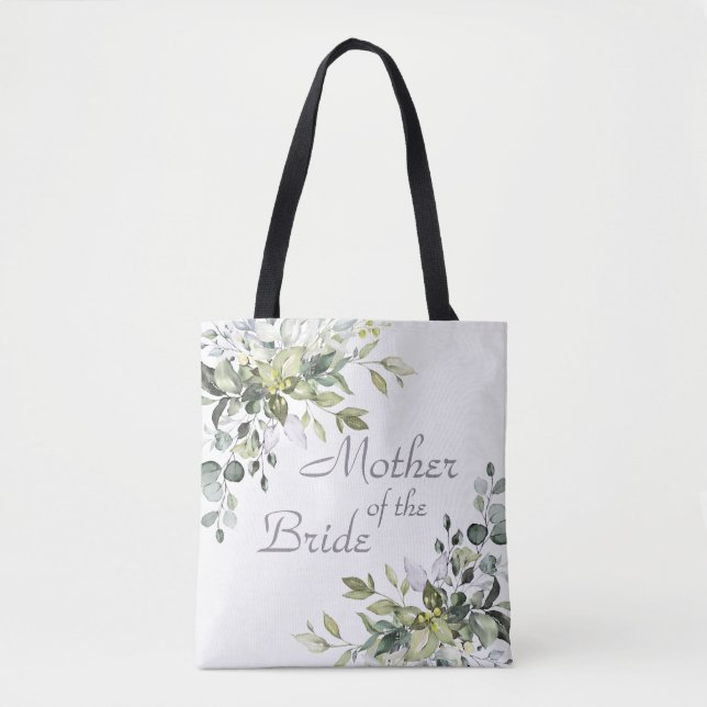 Elegant Eukalyptus Greenery Mutter der Bride (Vorderseite)