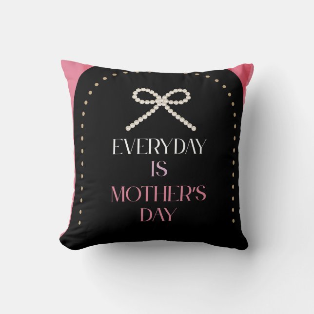 Elegant Everyday is Mothers Day PinkComfort Pillow Kissen (Vorderseite)