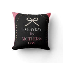 Elegant Everyday ist Muttertag Rosa-Komfort-Kissen