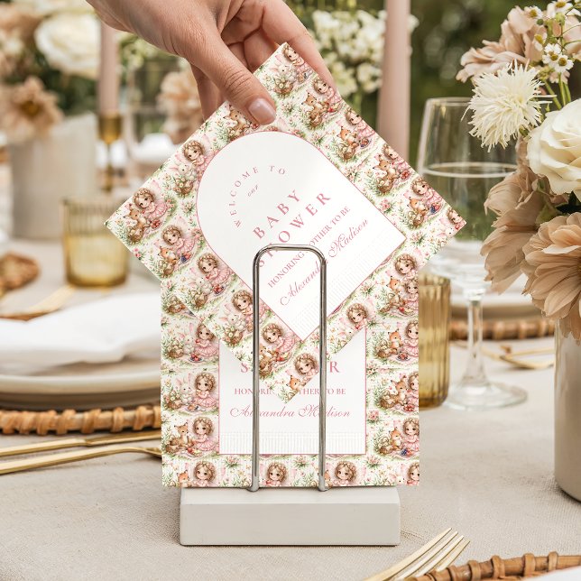 Elegant Fairy Baby Shower Serviette (Von Creator hochgeladen)