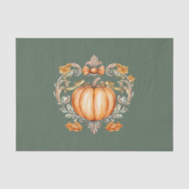 Elegant Fall Pumpkin Seidenpapier