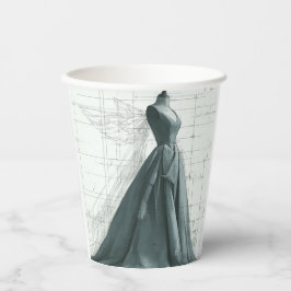 Elegant Fashion Birthday Paper Cups – Perfume  Pappbecher