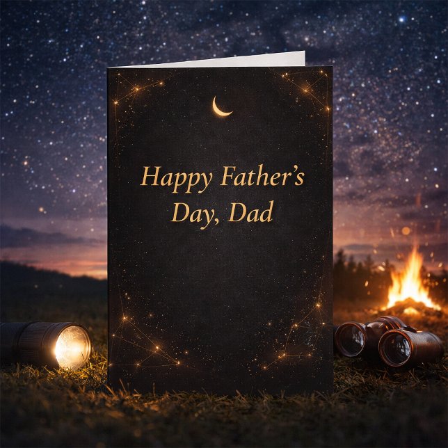 Elegant Father’s Day Card for Dad from Son Karte (Von Creator hochgeladen)