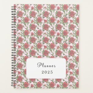 Elegant Feminine Vintag Chic Stilvolle Rose Planer