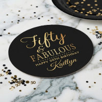 Elegant Fifty and Fabulous! 50. Geburtstagsfeier