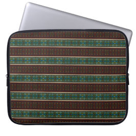Elegant Filigree Stripes Laptopschutzhülle