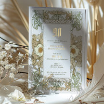 Elegant floral 90. Geburtstagsparty Foil Accents