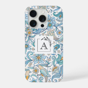 Elegant Floral Arabesque iPhone 15 Pro Fall Hülle