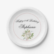 Elegant Floral Birthday