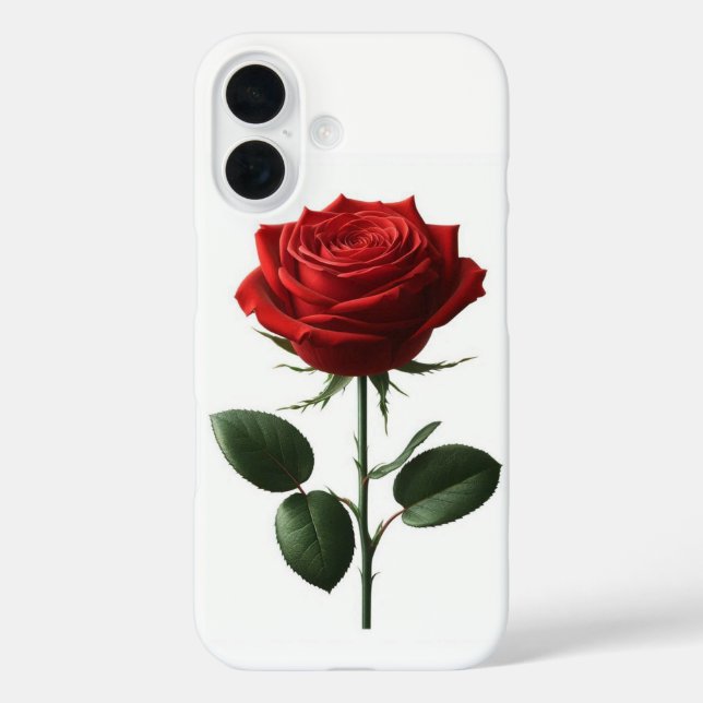 Elegant floral Bloom Softcase - Stilvolle Blume Ph Case-Mate iPhone Hülle (Rückseite)