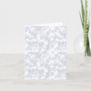 Elegant Floral Blue