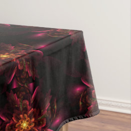 Elegant Floral Blume Tablecloth 60"x84" Tischdecke