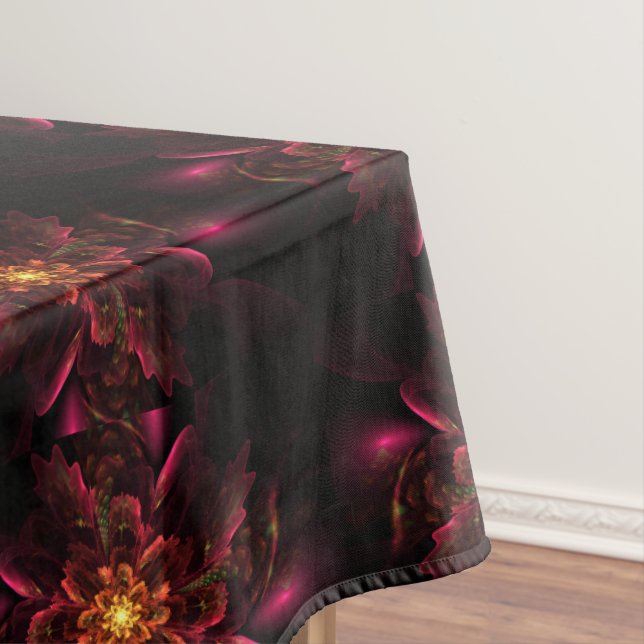 Elegant Floral Blume Tablecloth 60"x84" Tischdecke (Beispiel)