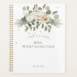 Elegant Floral Bouquet Die Zukunft Frau Wedding Planer