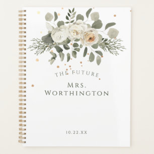 Elegant Floral Bouquet Die Zukunft Frau Wedding Planer