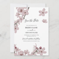 Elegant Floral Cherry Blossom Hochzeit