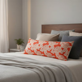 Elegant Floral Cushion with Vintage Charm Seitenschläferkissen