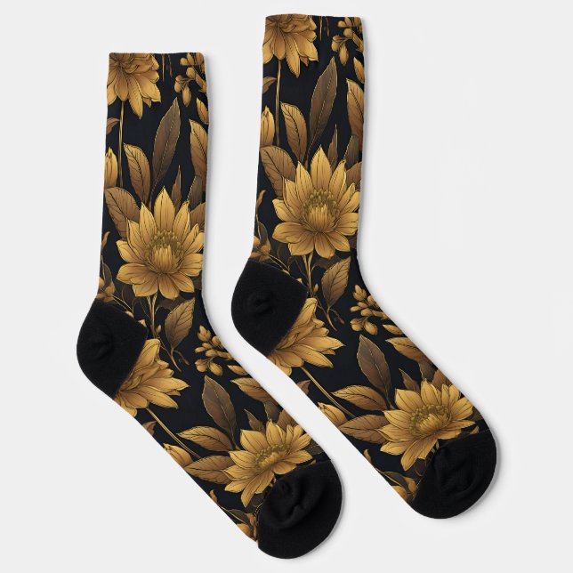 Elegant floral design  socken (Rechts)