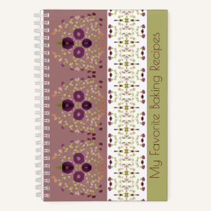 Elegant floral Designed Notizbuch