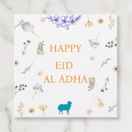 Elegant Floral Eid al-Adha  Geschenkanhänger