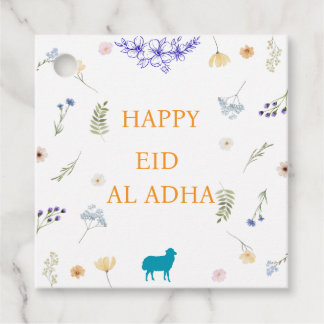 Elegant Floral Eid al-Adha  Geschenkanhänger