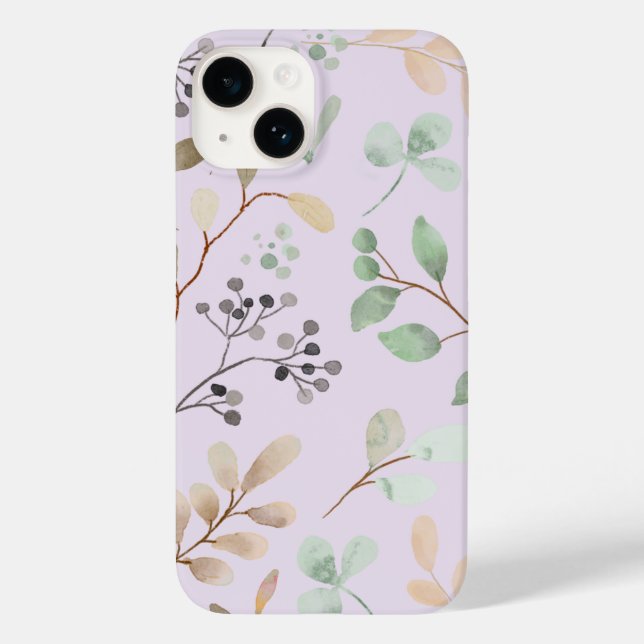 Elegant Floral iPhone Case – Stylish & Protective  (Rückseite)