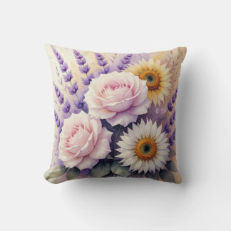 Elegant Floral Kissen