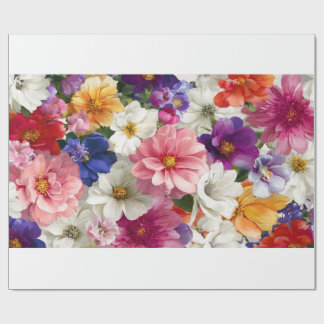 Elegant Floral Mug – Botanical Flower Print Coffee Geschenkpapier