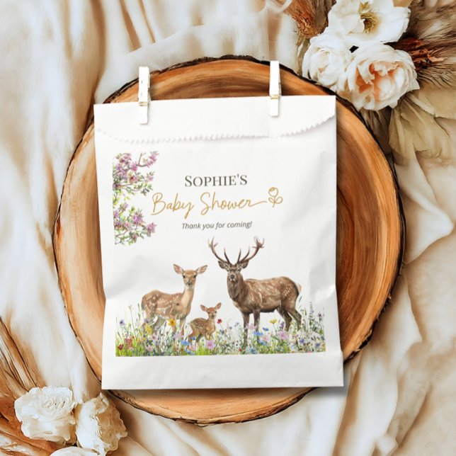 Elegant Floral Neutral Vielen Dank Geschenktütchen (Von Creator hochgeladen)