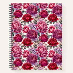 Elegant Floral Notizbuch