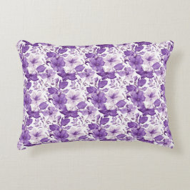 Elegant floral pattern in purple tones dekokissen