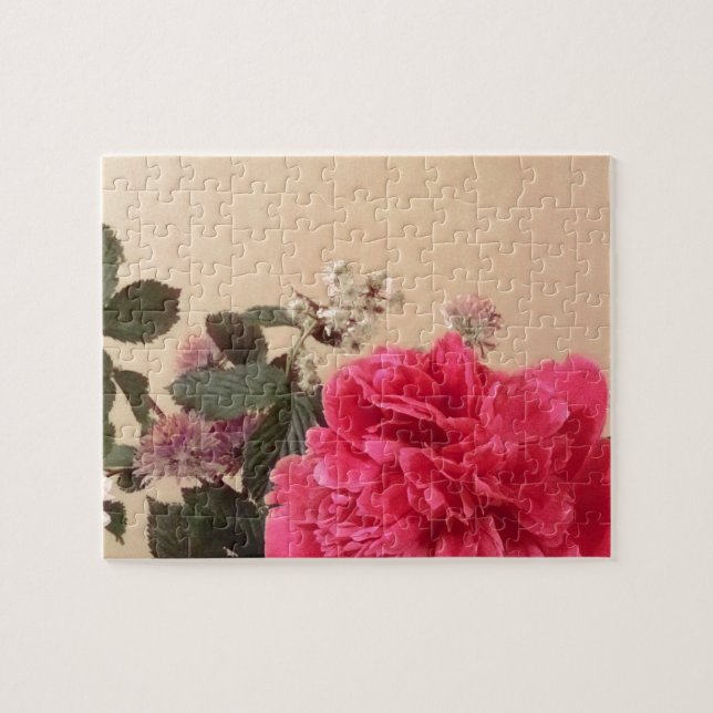 Elegant Floral Puzzle (Horizontal)