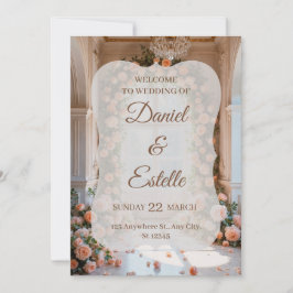 Elegant Floral Wedding Invitation | Editable Weddi Einladung
