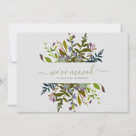 Elegant Floral Wir haben die Ankündigung von Skrip