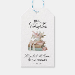 Elegant florale Brautparty für ihr nächstes Kapite Geschenkanhänger