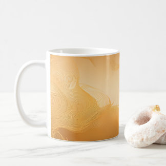 Elegant Flowing Pattern Design Mugs Kaffeetasse