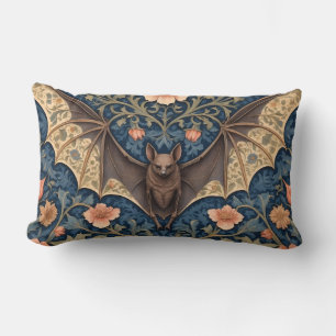 Elegant Flying Bat William Morris Inspiriert Lendenkissen