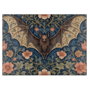 Elegant Flying Bat William Morris Inspiriert Schneidebrett