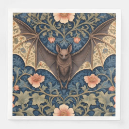 Elegant Flying Bat William Morris Inspiriert Serviette