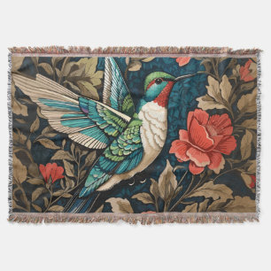 Elegant Flying Hummingbird William Morris Inspirie Decke