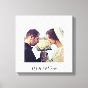 Elegant Foliage   Personalisierte Canvas Leinwanddruck