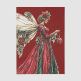 Elegant Forestcore Holiday Fairy Holiday Seidenpapier