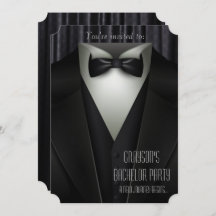 Elegant Formal Tuxedo Bachelor Party