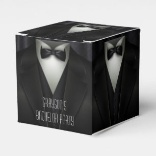 Elegant Formal Tuxedo Bachelor Party Geschenkschachtel