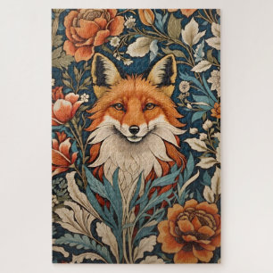 Elegant Fox William Morris Inspiriert Puzzle